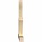 Ekena Millwork Saratoga Rough Sawn Timber Gable Bracket, Douglas Fir, 72"W x 42"H x 4"D x 4"F, 14/12 Pitch GBW072X42X0404SAR00RDF - alternate 5